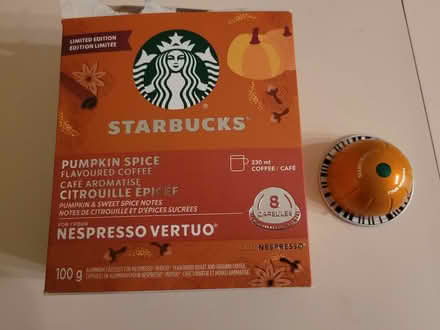Photo of free Starbucks Pumpkin Spice Coffee (Erin Mills) #1