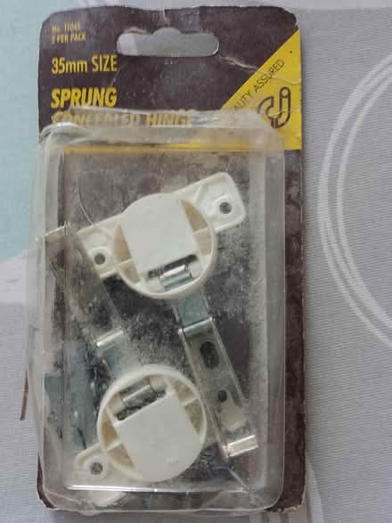 Photo of free Sprung concealer hinges (Isleworth TW7 Near Rugby Gd) #1