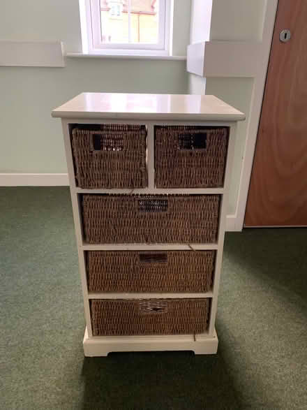 Photo of free Wicker drawer unit (Wantage) #1