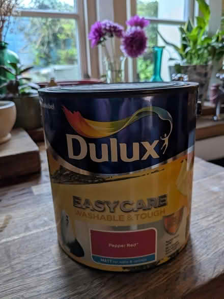 Photo of free Dulux red paint (Chapmanslade BA13) #1