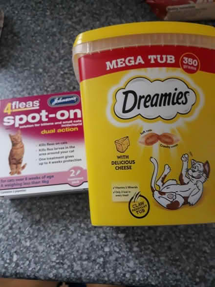 Photo of free 1 new pack of spot on plus dreamies (Bedford MK40) #1