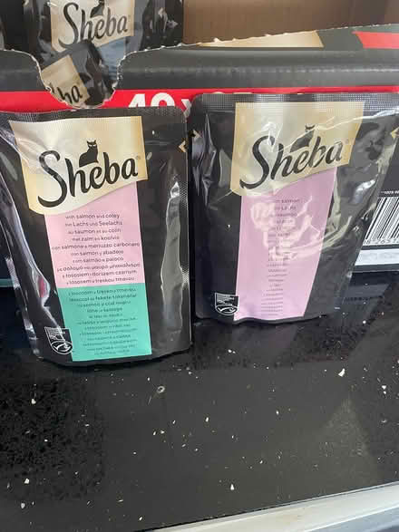 Photo of free Sheba salmon cat food (Crossgates LS15) #1