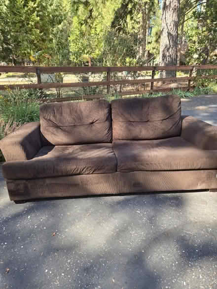 Photo of free Sofa with fold out mattress (Nevada City/Idaho Maryland) #2