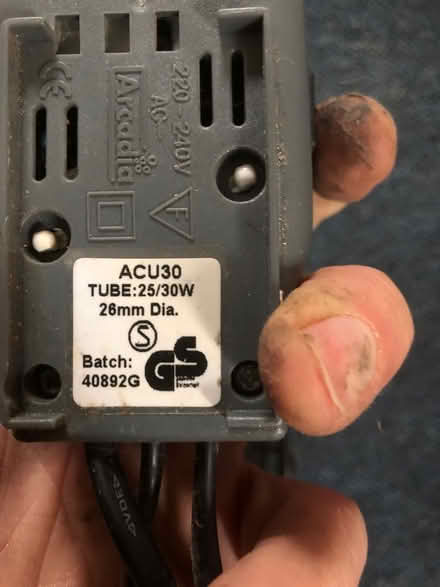 Photo of free Aquarium light (NG3 mapperley road) #2