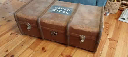 Photo of free Steamer trunk (Horn's Mill SG13) #1