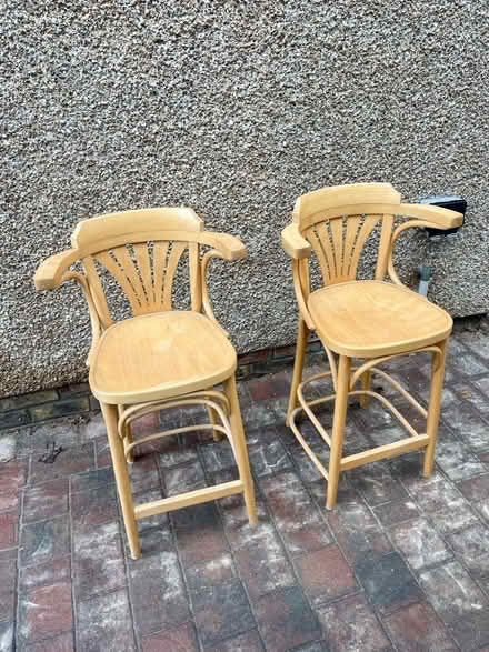 Photo of free Pair of tall chairs/stools (Wallands Park BN7) #1