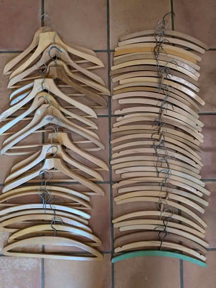 Photo of free Coat hangers (Ware SG12) #1