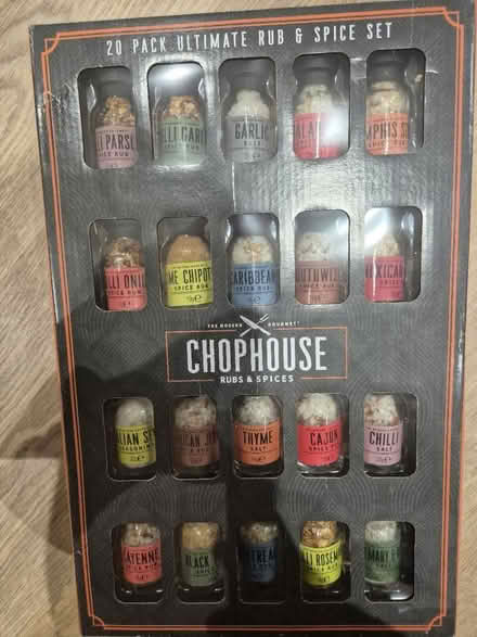Photo of free Chophouse rubs and spices set (Didcot, OX11) #1