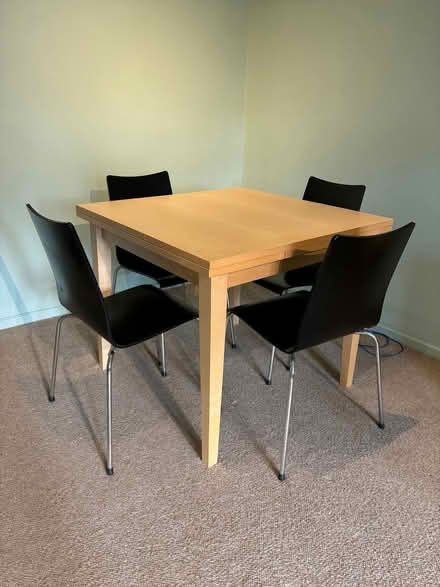 Photo of free Dining table and chairs (Teddington TW11) #1