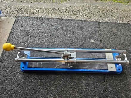 Photo of free 16" Tile Cutter (Roffey) #1