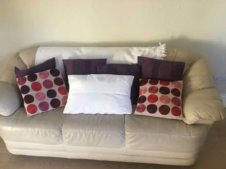 Photo of free 3 Seat Leather Sofa (Speedwell BS5) #3