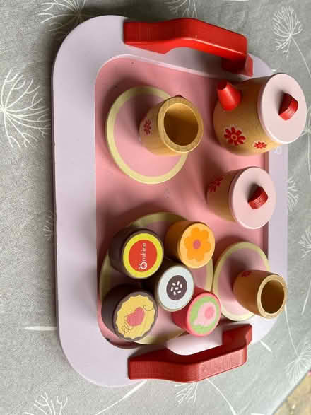 Photo of free Wooden toy tea set (Woodley) #1