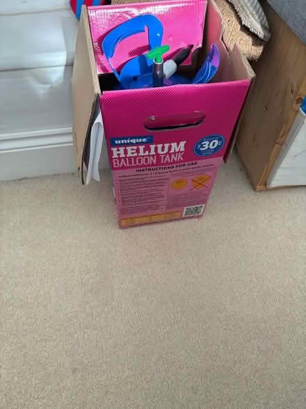 Photo of free Does anyone collect empty helium canisters (Woking GU21) #1