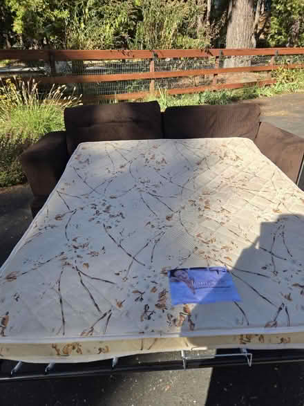 Photo of free Sofa with fold out mattress (Nevada City/Idaho Maryland) #1