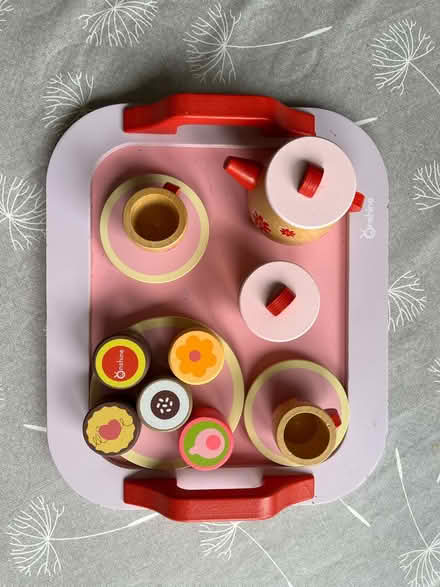 Photo of free Wooden toy tea set (Woodley) #2
