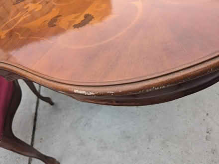 Photo of free Large dining table and 4 chairs (Cleethorpes DN35) #3