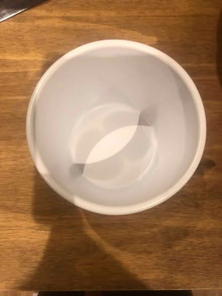 Photo of free 11cm white ceramic plant pot (Barnard's Green WR14) #2