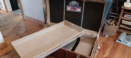 Photo of free Steamer trunk (Horn's Mill SG13) #3