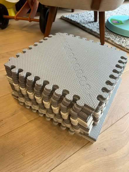 Photo of free Kids’ tile mats (white and gray) (Acton W3) #1