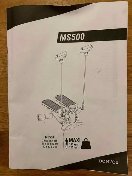 Photo of free Decathlon DOMYOS Stepper Exerciser (Long Eaton) #3