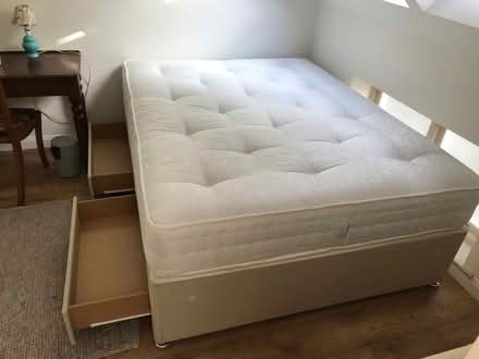 Photo of free King size divan bed (Oulton Street NR11) #1