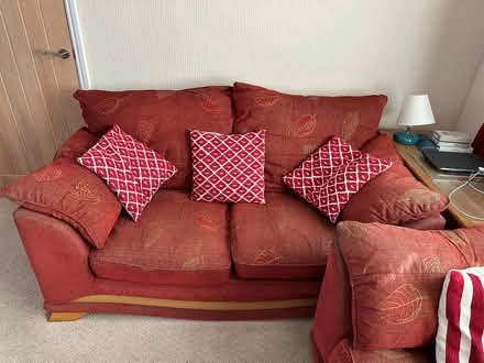 Photo of free 2 seater and 3 to4 seater settee (Upton upon Severn, WR8) #1