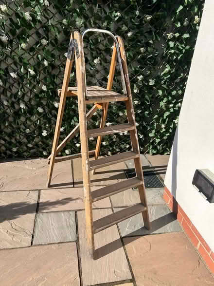Photo of free Wooden step ladders (Blacko BB9) #3
