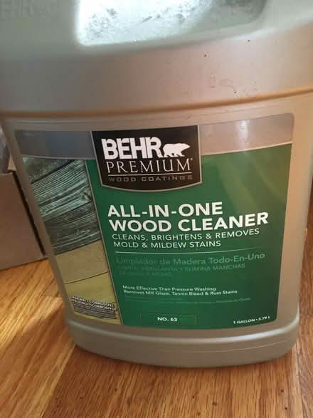 Photo of free All-in-one wood deck cleaner (Wakefield) #1