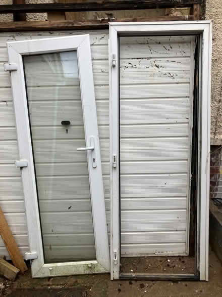 Photo of free 2 glazed doors (TN38 st Leonard’s) #1