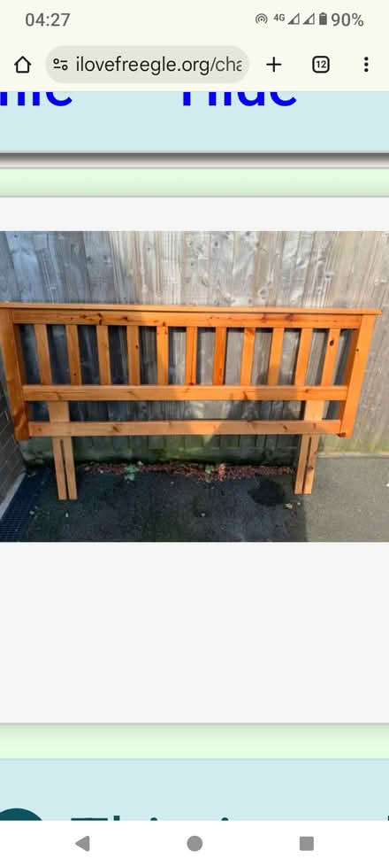 Photo of free Headboard (Coleham SY3) #1