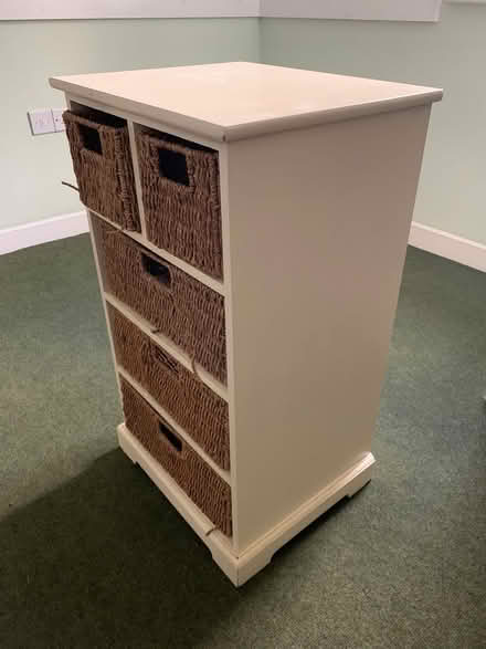 Photo of free Wicker drawer unit (Wantage) #3
