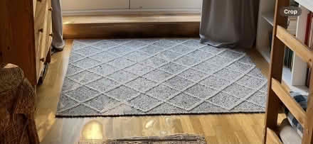 Photo of free Grey woollen rug (Crouch Hall Road) #1
