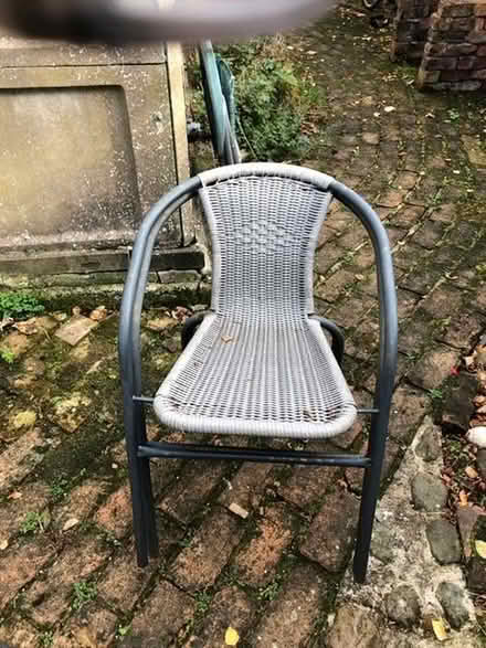 Photo of free 2 patio chairs, bit rusty (West Kirby CH48) #1