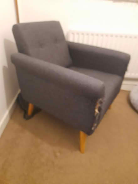 Photo of free Mid Century Arm Chair (PO22 Felpham) #3