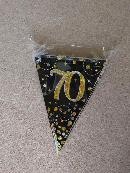 Photo of free 70 bunting (Maidstone ME16) #1