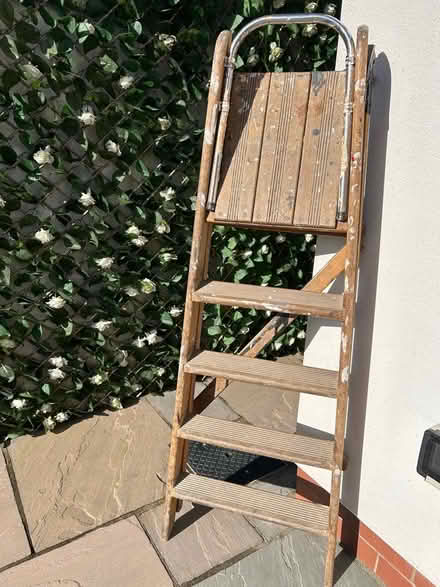 Photo of free Wooden step ladders (Blacko BB9) #4