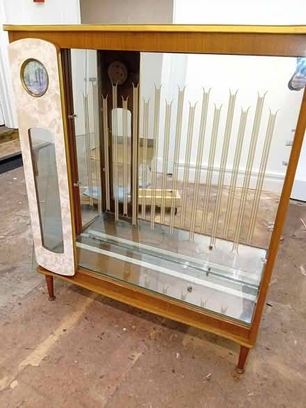 Photo of free Mid-Century Glass Cabinet (Central Chichester) #1
