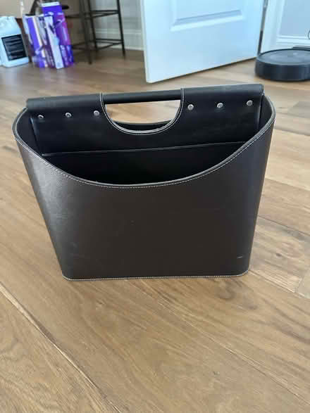 Photo of free Leather magazine/book holder (Clinton MA) #1