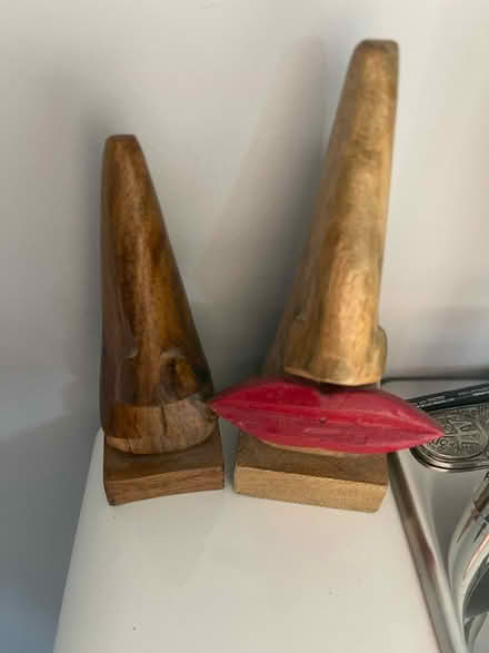 Photo of free 2 wooden glasses holders (West Bridgford NG2) #1