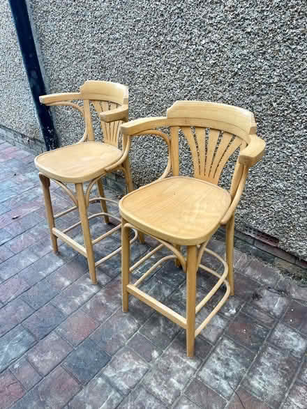Photo of free Pair of tall chairs/stools (Wallands Park BN7) #2