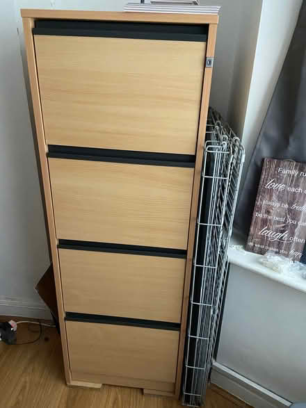 Photo of free Wooden filing cabinet (Stirchley B30) #1