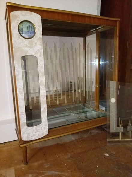 Photo of free Mid-Century Glass Cabinet (Central Chichester) #4