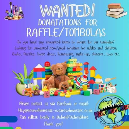 Photo of Tombola items (Iffley OX4) #1