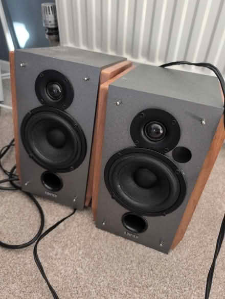 Photo of free 2 edifier speakers & cables (Maidstone ME15) #1