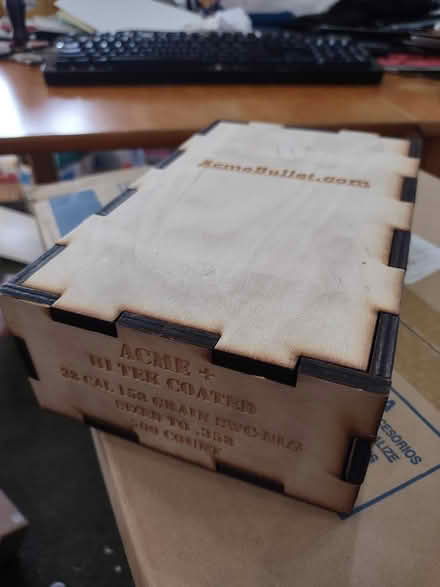 Photo of free Laser cut wood box (Odenton) #1