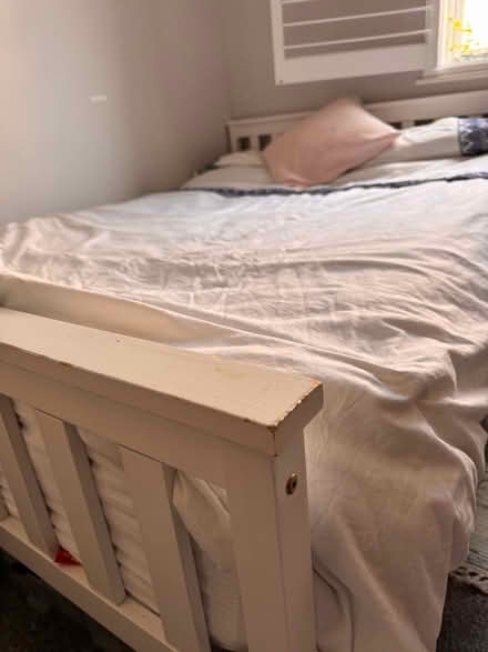 Photo of free Double bed and mattress (L17) #3