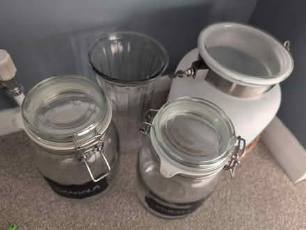 Photo of free 2 vases & 2 jars (Maidstone ME15) #1