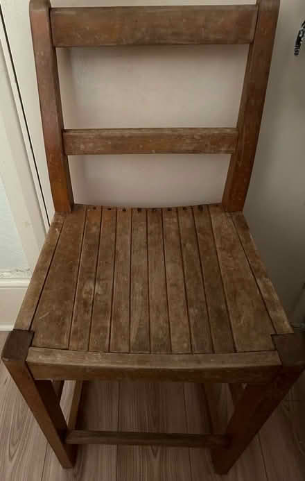 Photo of free Solid Wood Bar Chair (Central Reading RG1) #1