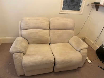 Photo of free Two seater recliner sofa (Barton road) #4