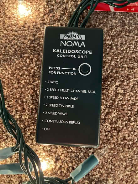 Photo of free Kaleidoscope Christmas Tree Lights - Multi Function (Mill Green AL7) #2